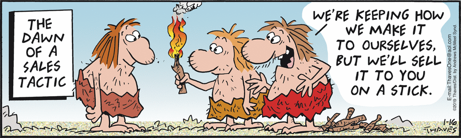 Frank and Ernest Comic Strip for January 16, 2019 