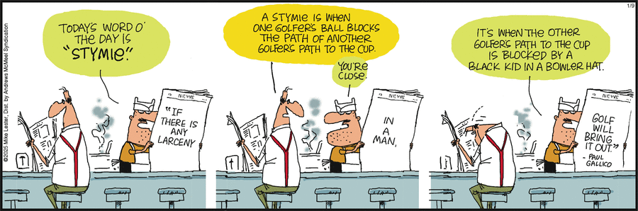Mike du Jour Comic Strip for January 09, 2025 