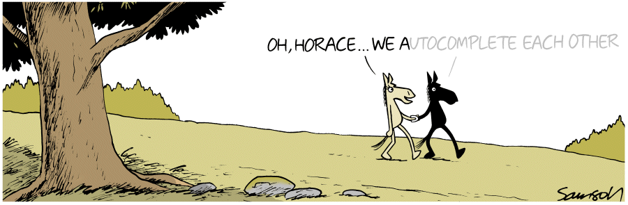 Dark Side of the Horse Comic Strip for February 21, 2013 