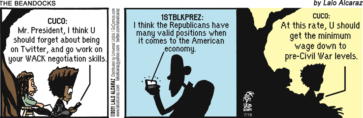 La Cucaracha Comic Strip for July 19, 2011 