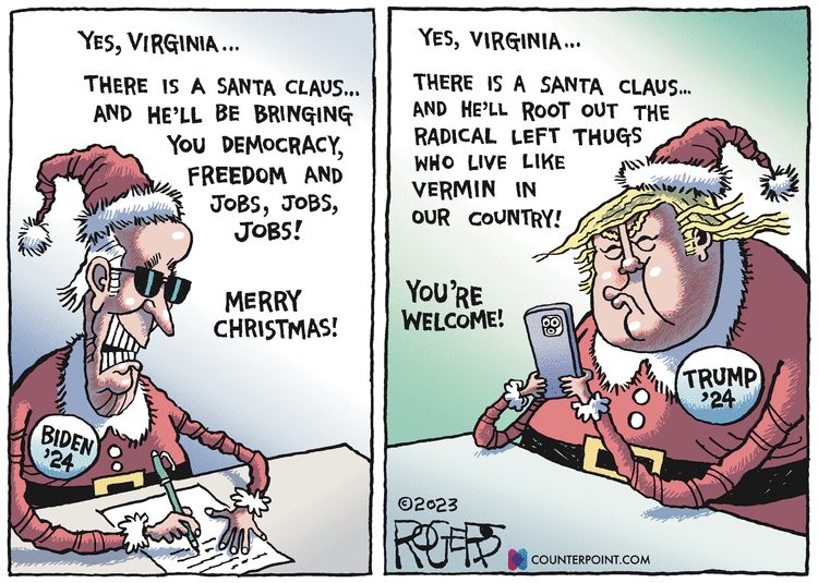 Rob Rogers Comic Strip for December 05, 2023 