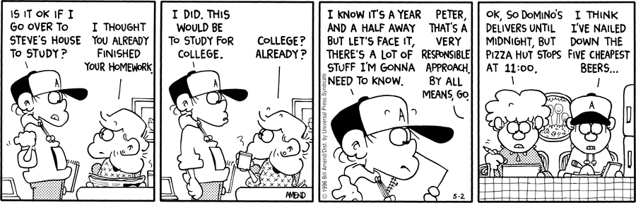 FoxTrot Classics Comic Strip for May 02, 2007 