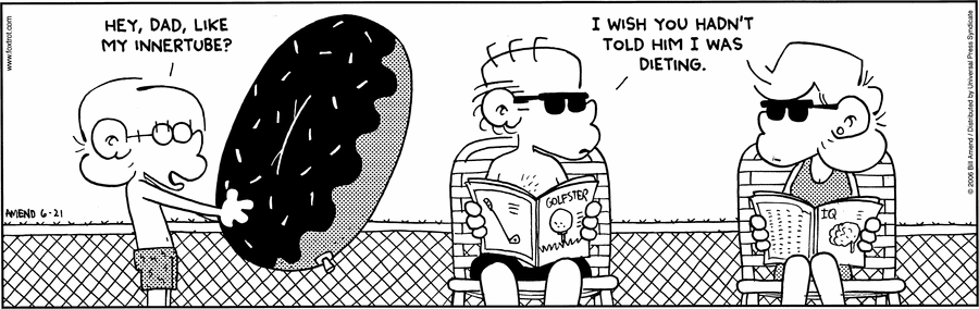 FoxTrot Comic Strip for June 21, 2006 
