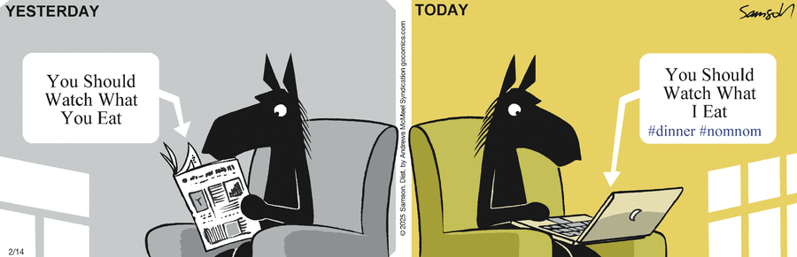 Dark Side of the Horse Comic Strip for February 14, 2025 
