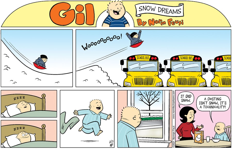 Gil Comic Strip for February 09, 2025 