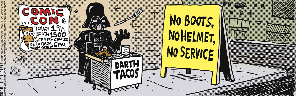 La Cucaracha Comic Strip for July 23, 2011 