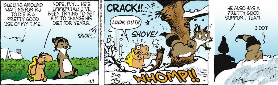 Over the Hedge Comic Strip for January 29, 2025 