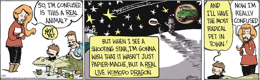 Wallace the Brave Comic Strip for March 25, 2020 