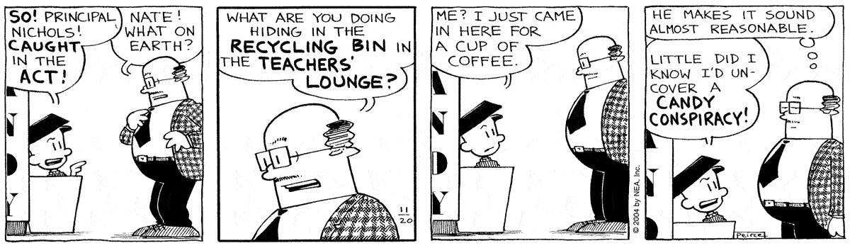 Big Nate Comic Strip for November 20, 2004 