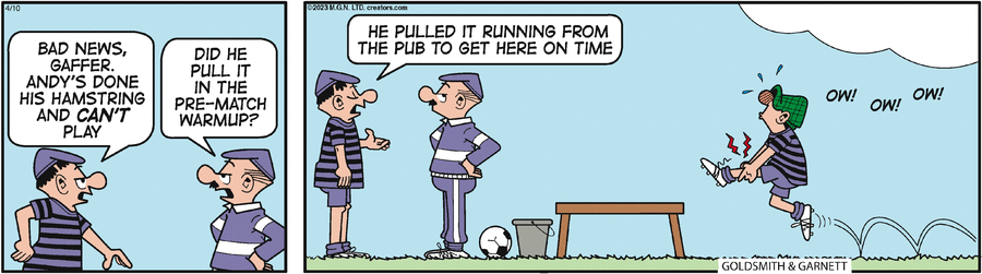 Andy Capp Comic Strip for April 10, 2023 
