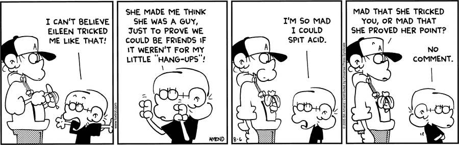 FoxTrot Comic Strip for August 06, 2005 