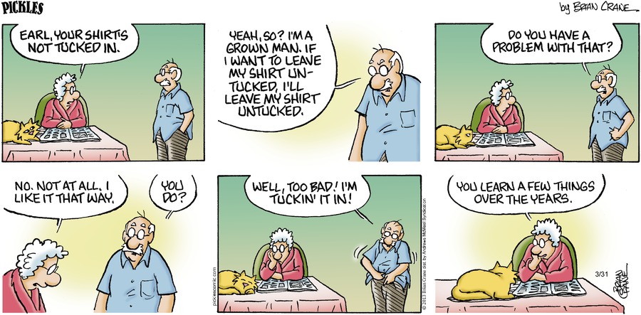 Pickles Comic Strip for March 31, 2024 