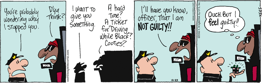The Knight Life Comic Strip for December 23, 2008 