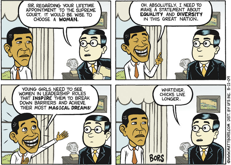 Matt Bors Comic Strip for May 11, 2009 