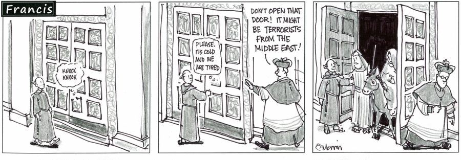 Francis Comic Strip for December 24, 2015 