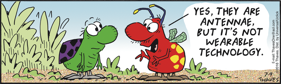 Frank and Ernest Comic Strip for July 09, 2016 