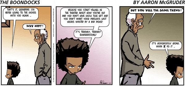 The Boondocks Comic Strip for December 05, 2010 
