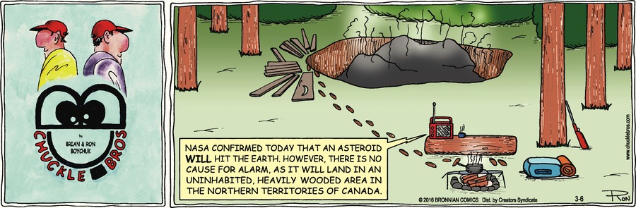 Chuckle Bros Comic Strip for February 13, 2025 