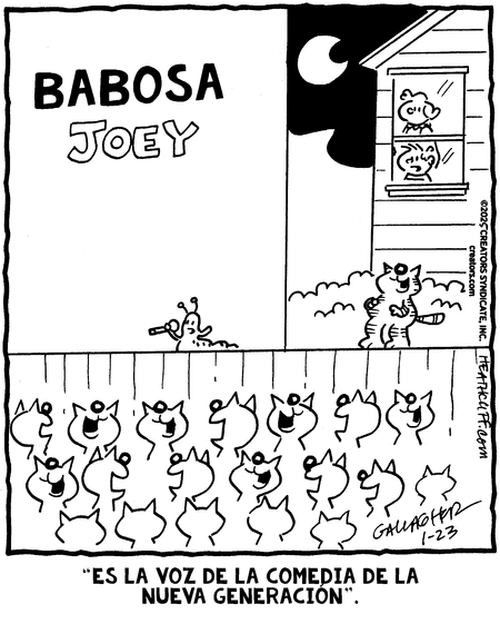 Heathcliff en Español Comic Strip for January 23, 2025 
