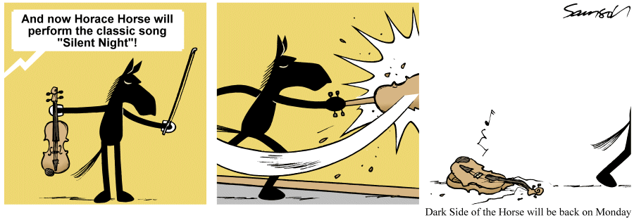 Dark Side of the Horse Comic Strip for September 13, 2014 