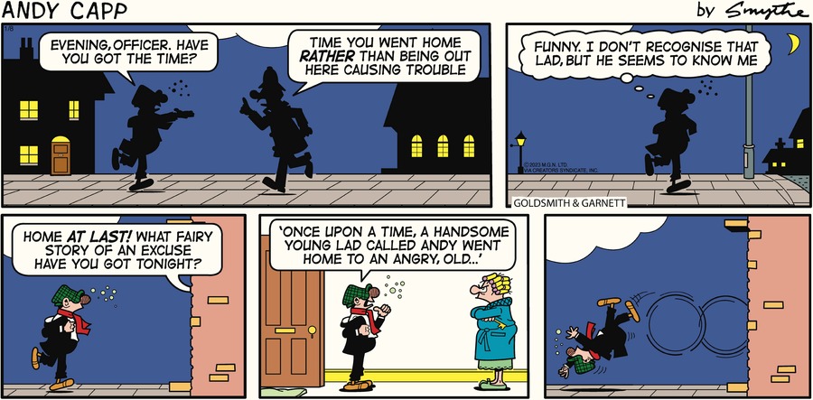 Andy Capp Comic Strip for January 08, 2023 