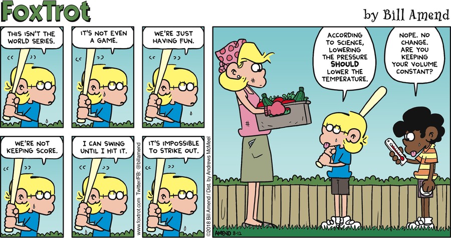 FoxTrot Comic Strip for August 12, 2018 