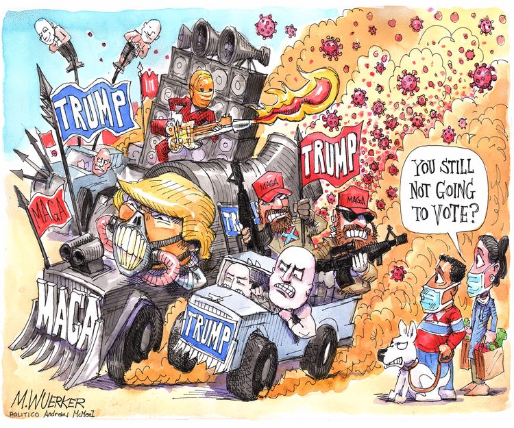 Matt Wuerker Comic Strip for November 02, 2020 