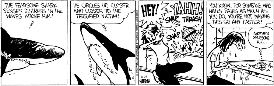 Calvin and Hobbes Comic Strip for August 27, 2021 
