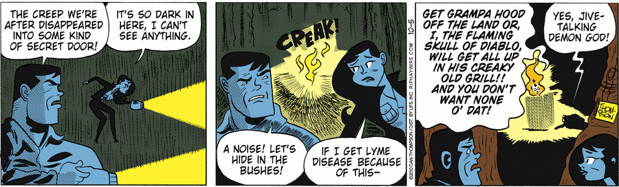 Rip Haywire Comic Strip for October 05, 2010 