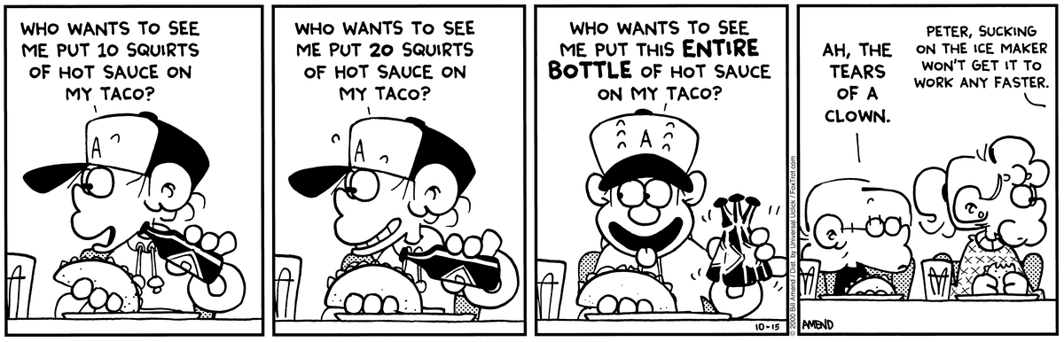 FoxTrot Classics Comic Strip for October 15, 2011 
