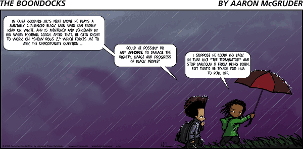 The Boondocks Comic Strip for February 09, 2025 