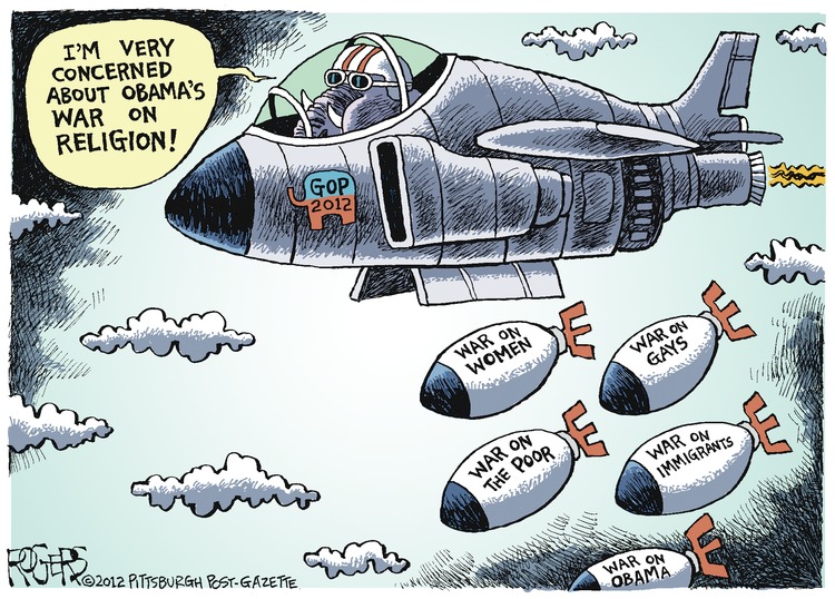 Rob Rogers Comic Strip for February 19, 2012 