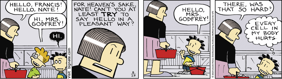 Big Nate Comic Strip for August 29, 2023 