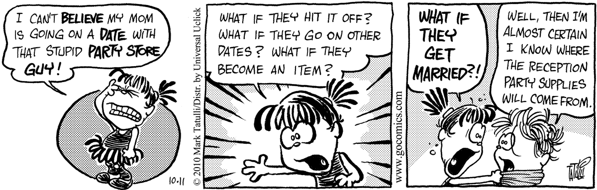 Heart of the City Comic Strip for October 11, 2010 