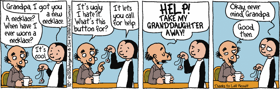 Barney & Clyde Comic Strip for January 22, 2025 