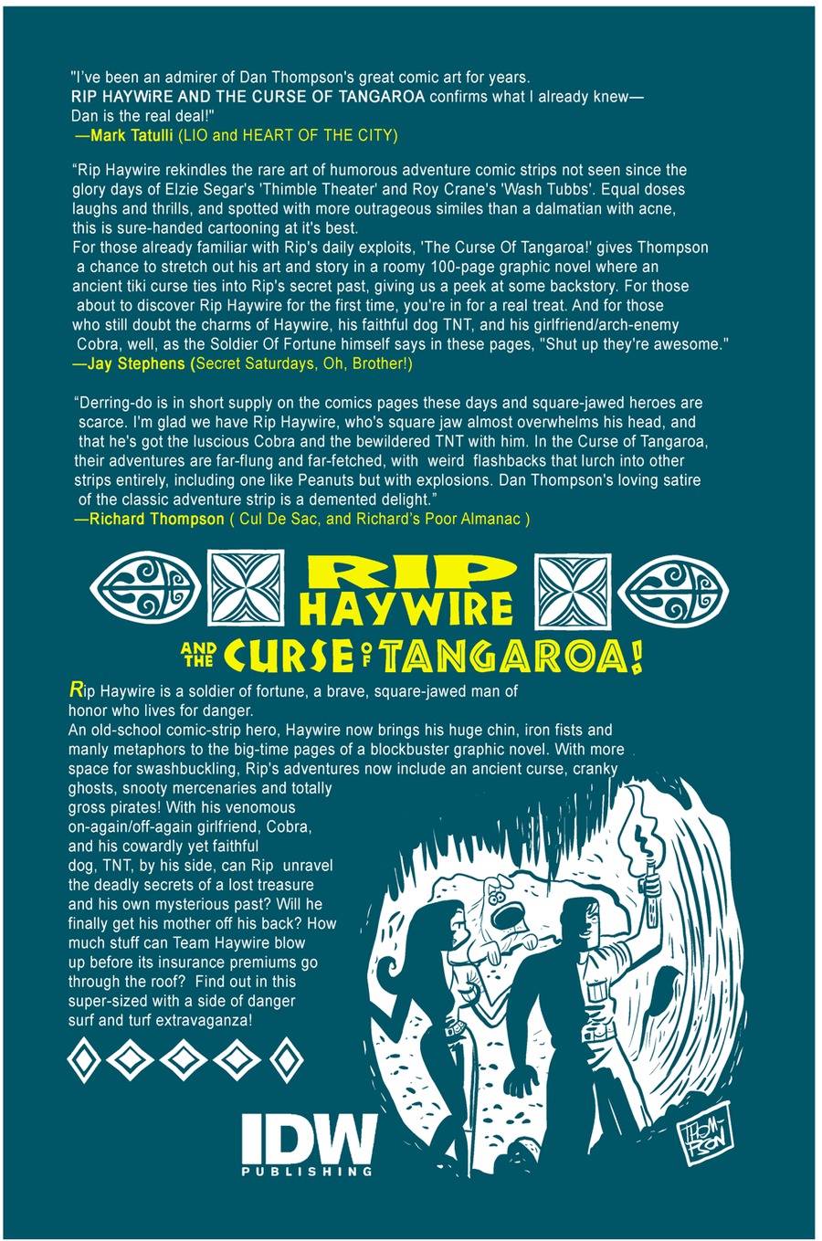 Rip Haywire Comic Strip for April 05, 2015 