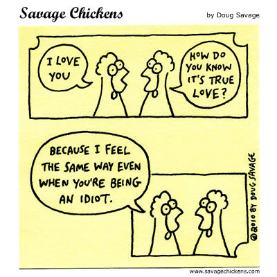 Savage Chickens Comic Strip for May 02, 2014 