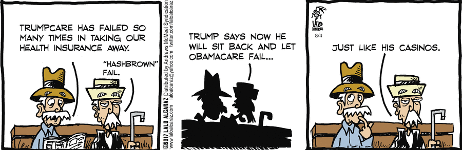 La Cucaracha Comic Strip for August 04, 2017 