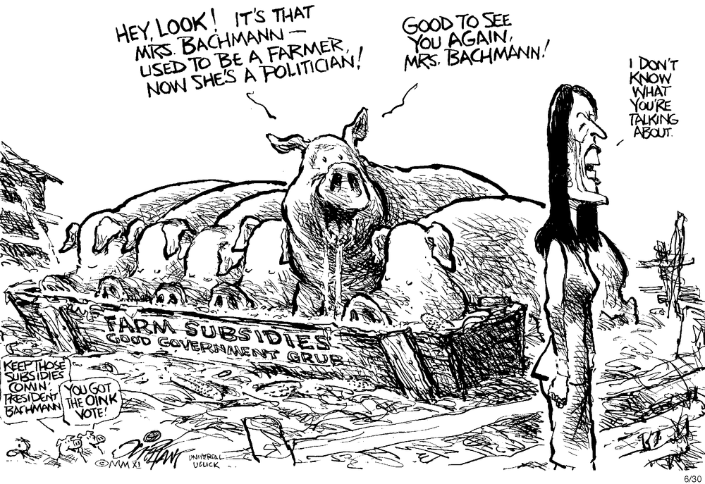 Pat Oliphant Comic Strip for June 30, 2011 
