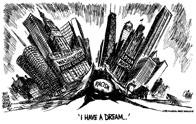 Pat Oliphant Comic Strip for April 04, 1983 