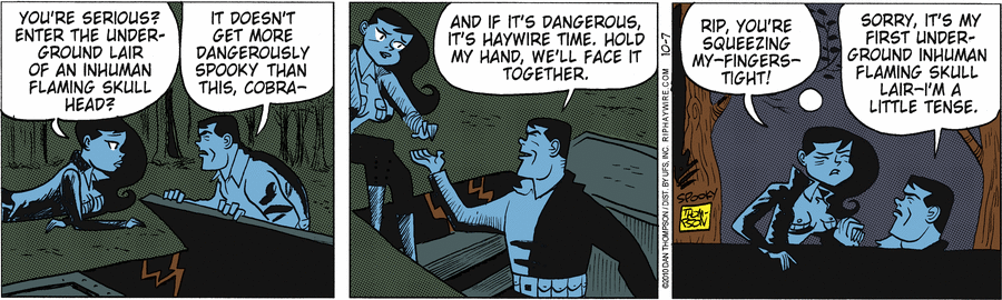 Rip Haywire Comic Strip for October 07, 2010 