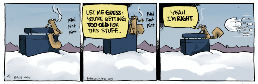 Bob the Squirrel Comic Strip for February 11, 2025 