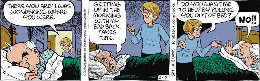 Crankshaft Comic Strip for February 18, 2025 