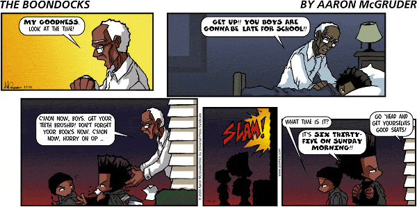 The Boondocks Comic Strip for June 19, 2011 
