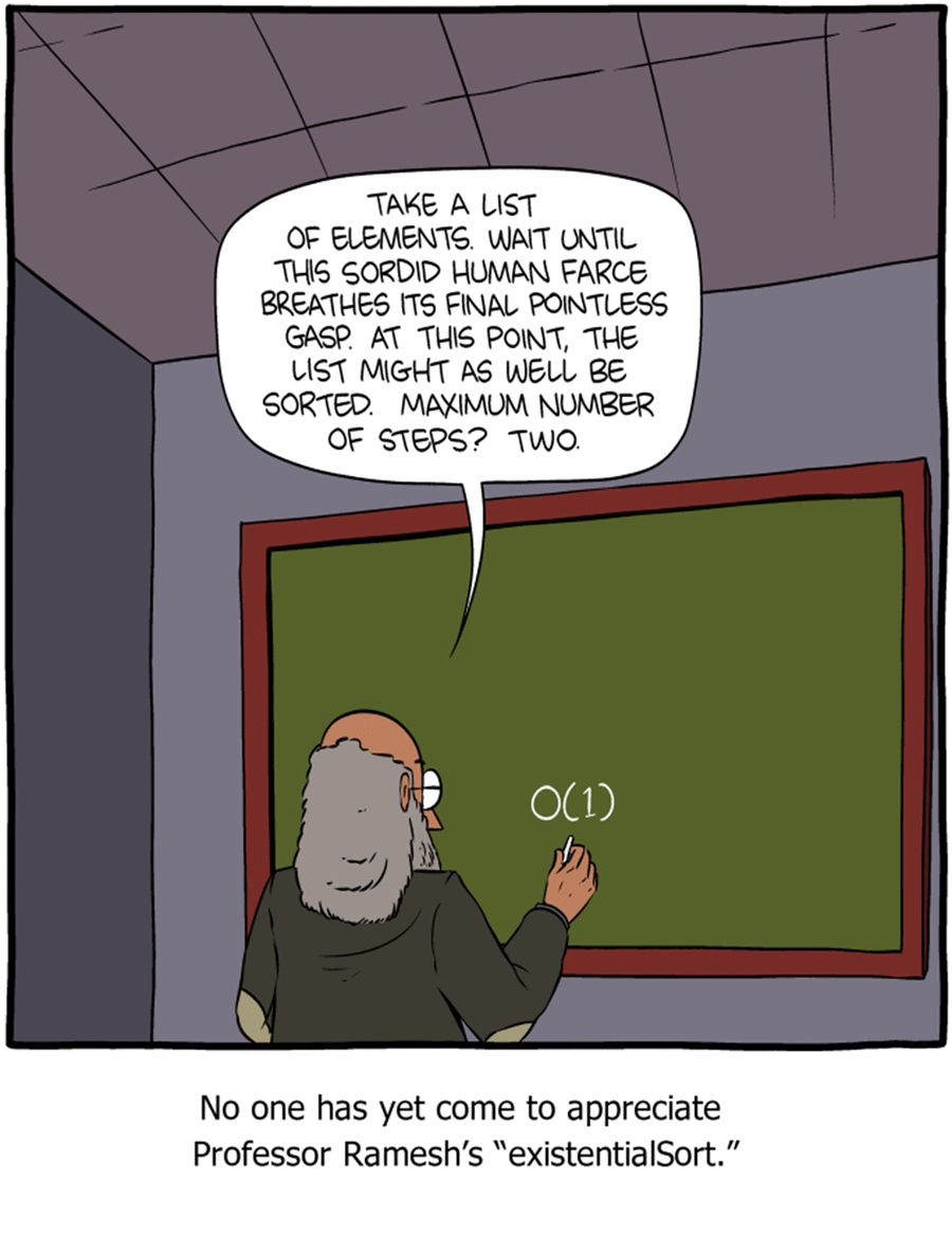 Saturday Morning Breakfast Cereal Comic Strip for February 17, 2018 