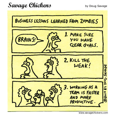 Savage Chickens Comic Strip for March 26, 2014 