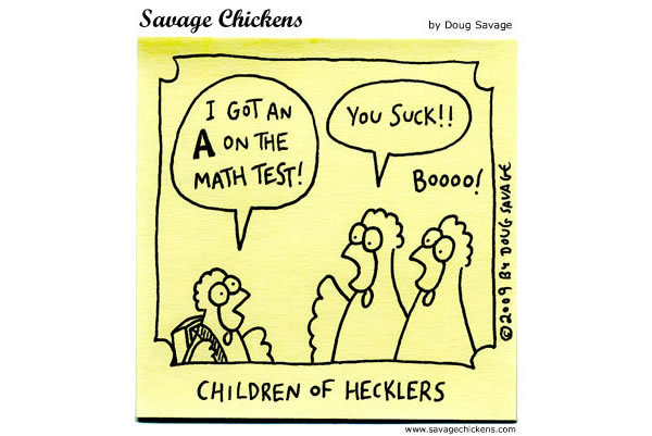 Savage Chickens Comic Strip for January 25, 2013 