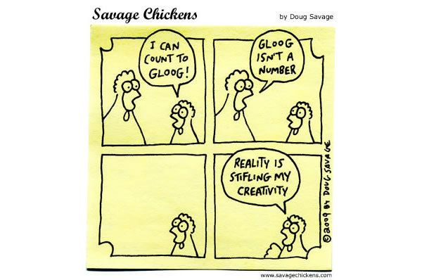 Savage Chickens Comic Strip for January 17, 2013 