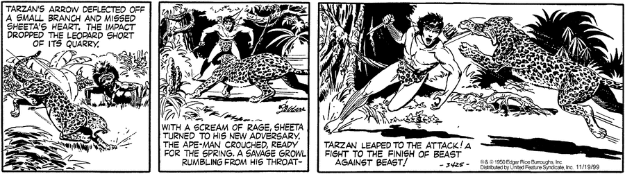 Tarzan Comic Strip for January 24, 2025 