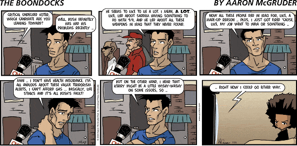 The Boondocks Comic Strip for February 26, 2012 